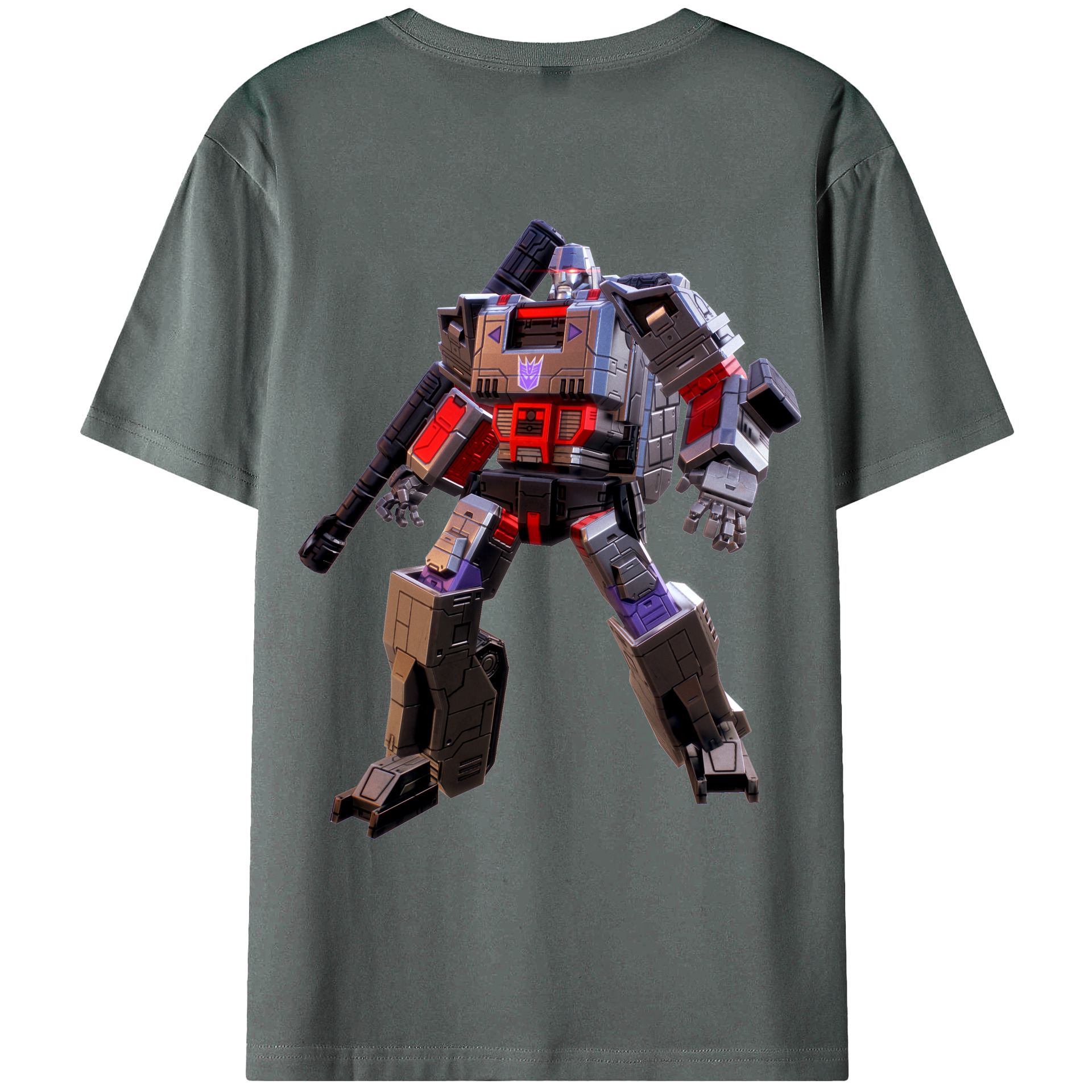 （画像用）  綿100％ メンズ半袖Tシャツ（バックプリント） 通気性